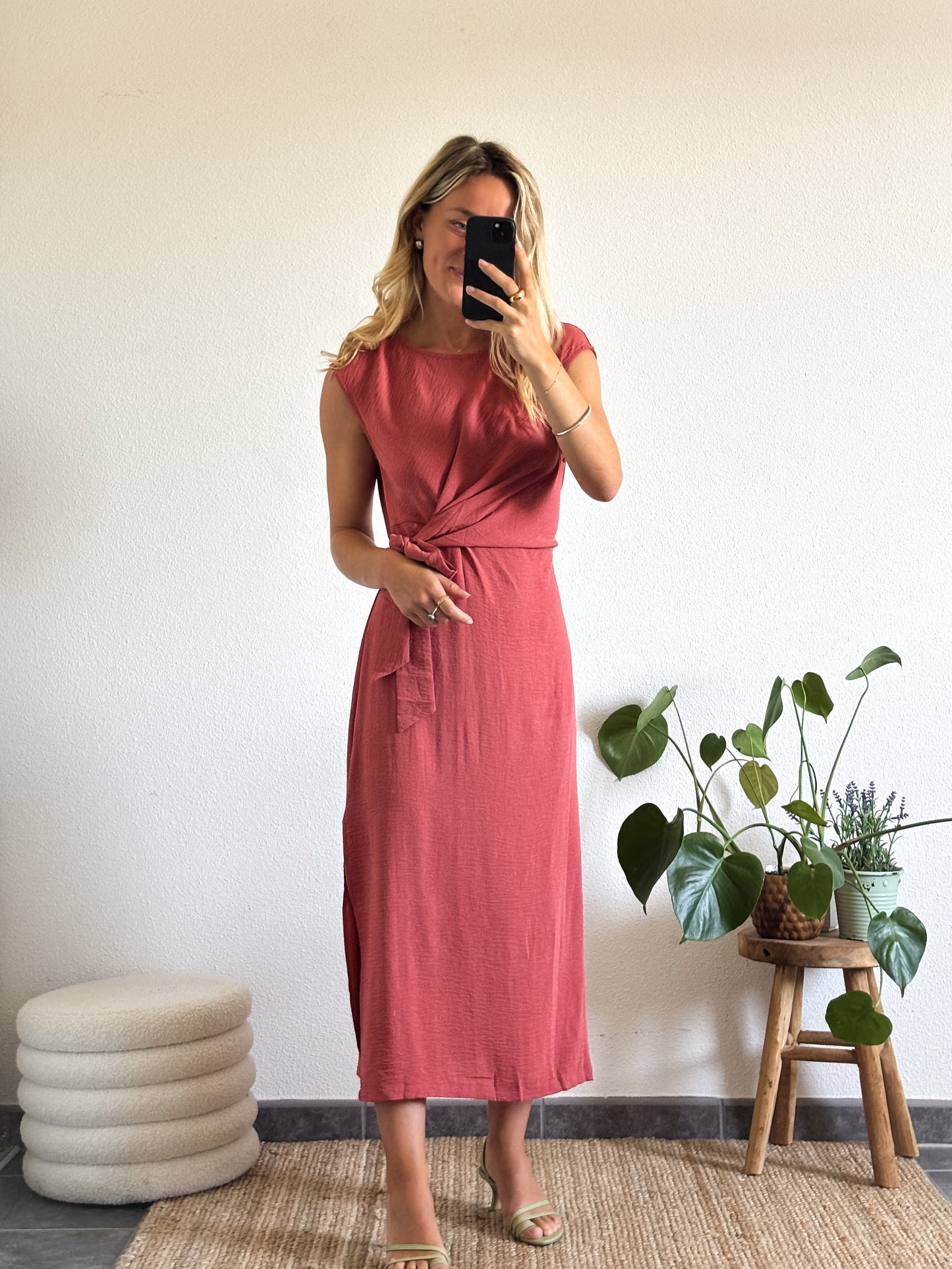 ROBE AGATHE - ROSE