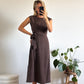 ROBE AGATHE - CHOCOLAT
