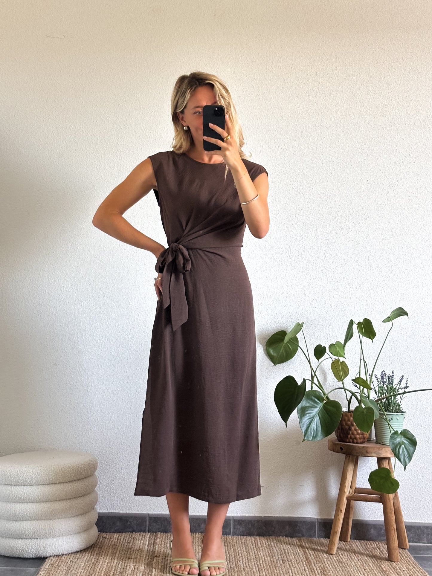 ROBE AGATHE - CHOCOLAT