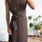 ROBE AGATHE - CHOCOLAT