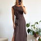 ROBE AGATHE - CHOCOLAT