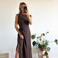 ROBE AGATHE - CHOCOLAT