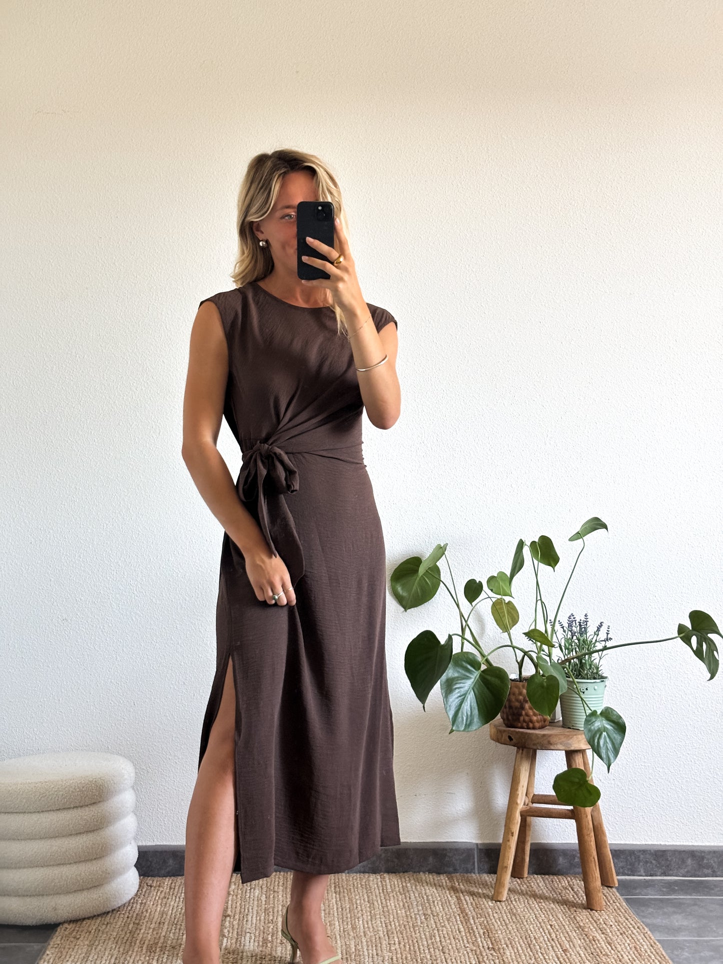 ROBE AGATHE - CHOCOLAT