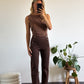 PANTALON HARRY - MARRON