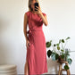 ROBE AGATHE - ROSE