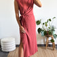 ROBE AGATHE - ROSE