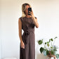 ROBE AGATHE - CHOCOLAT