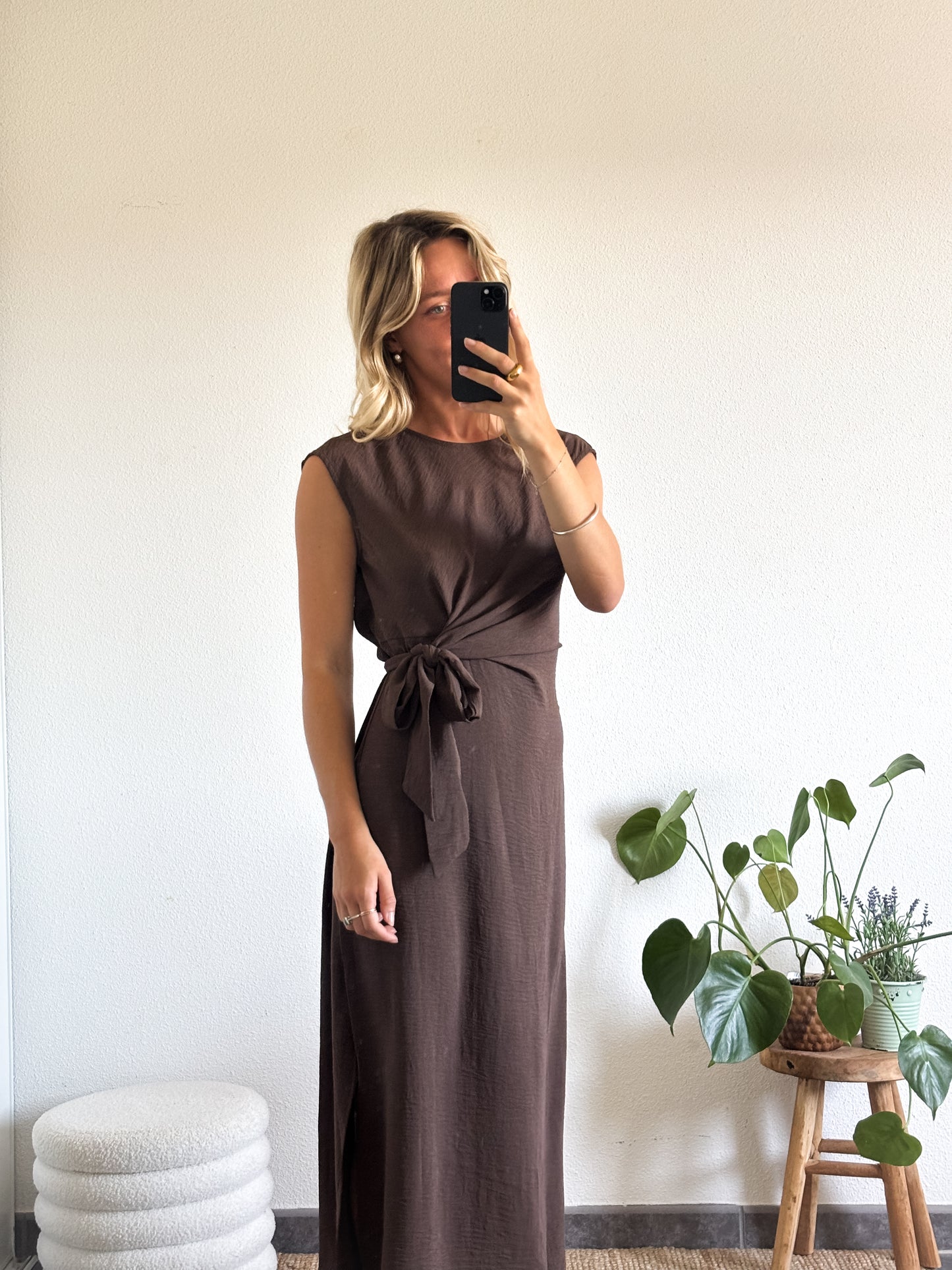 ROBE AGATHE - CHOCOLAT
