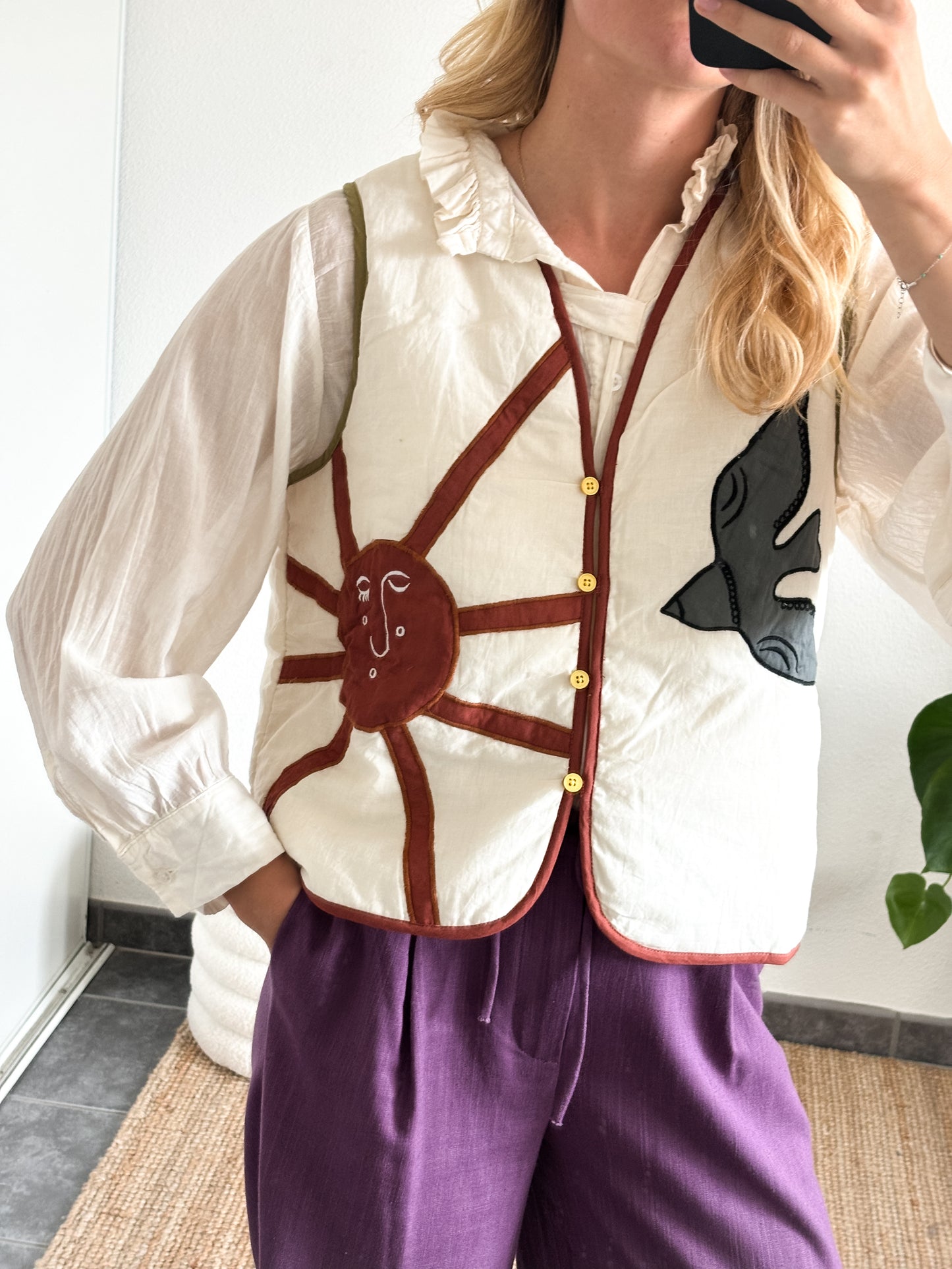 GILET ELIOT - MARRON