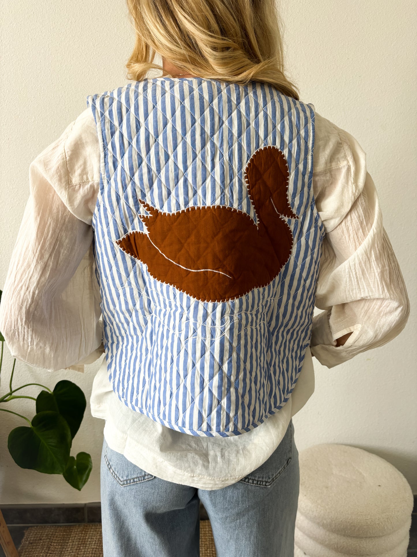 GILET FAB - BLEU