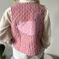 GILET FAB - ROSE