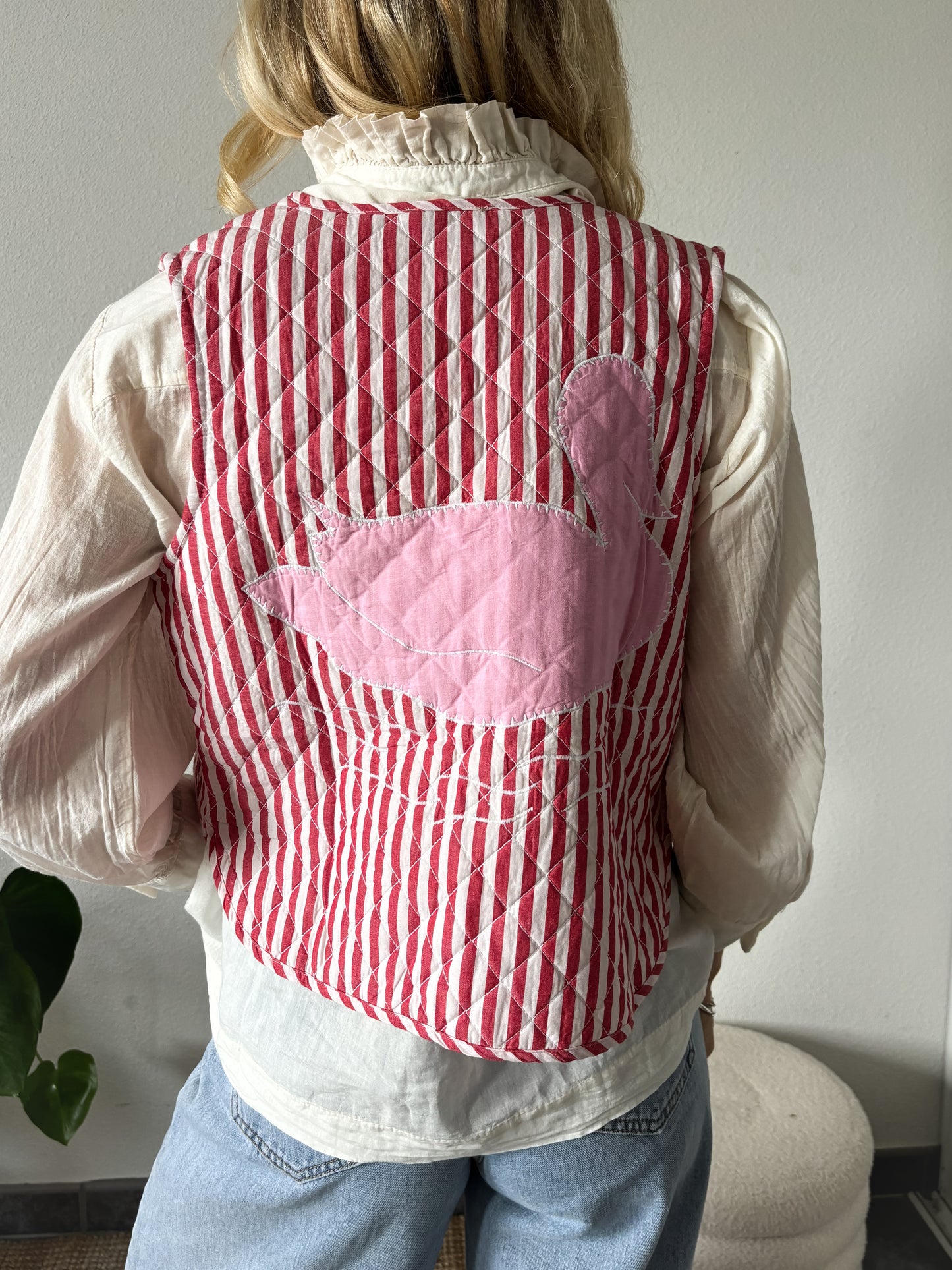 GILET FAB - ROSE