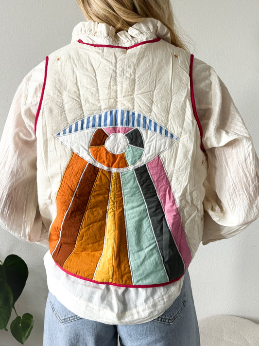 GILET ELIOT - ROSE