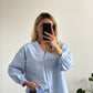 CHEMISE BILLIE - BLEU CLAIR