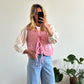 GILET FAB - ROSE