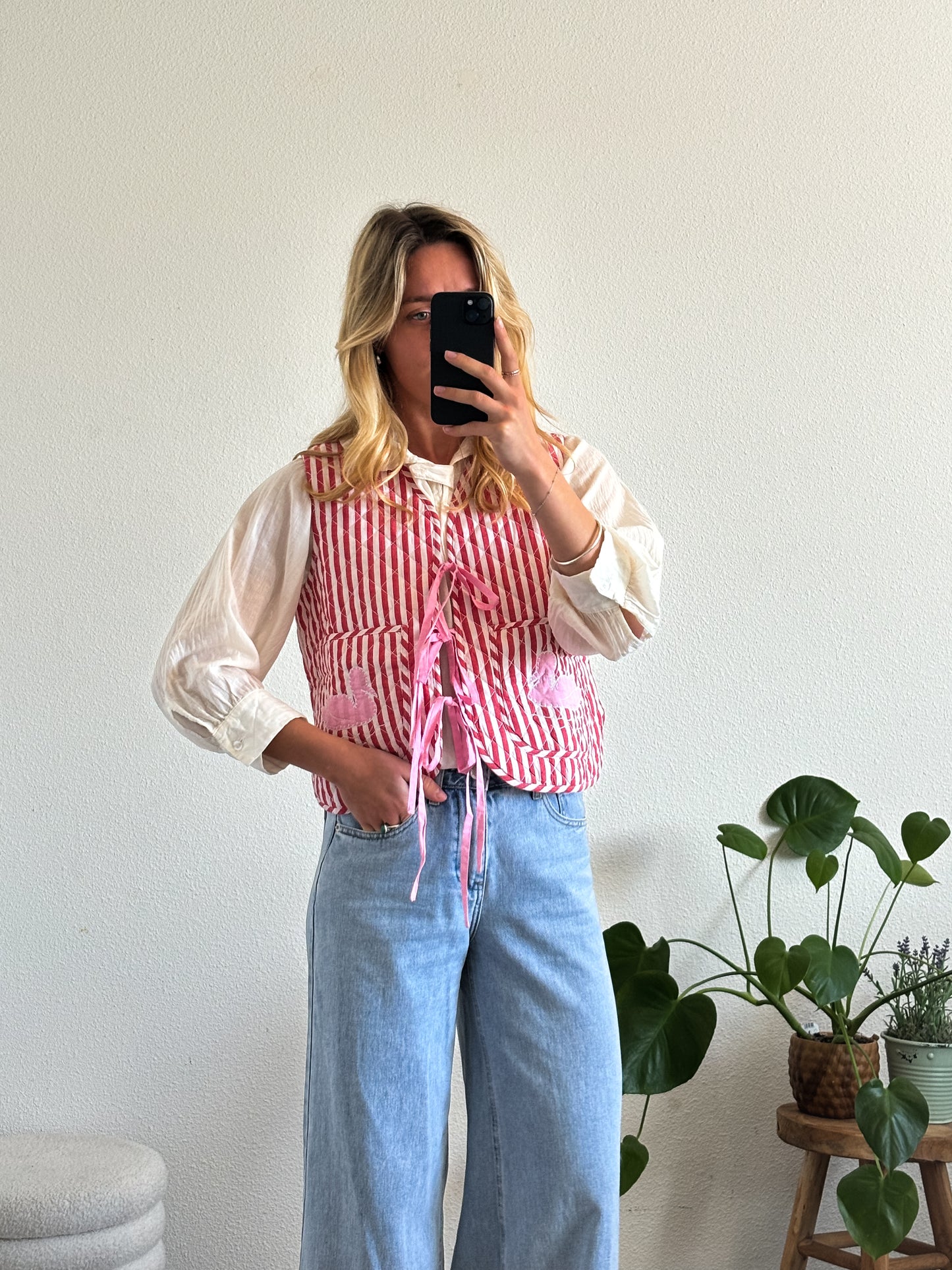 GILET FAB - ROSE