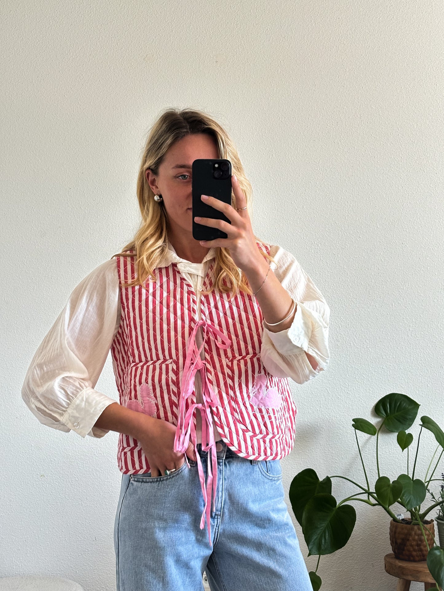 GILET FAB - ROSE
