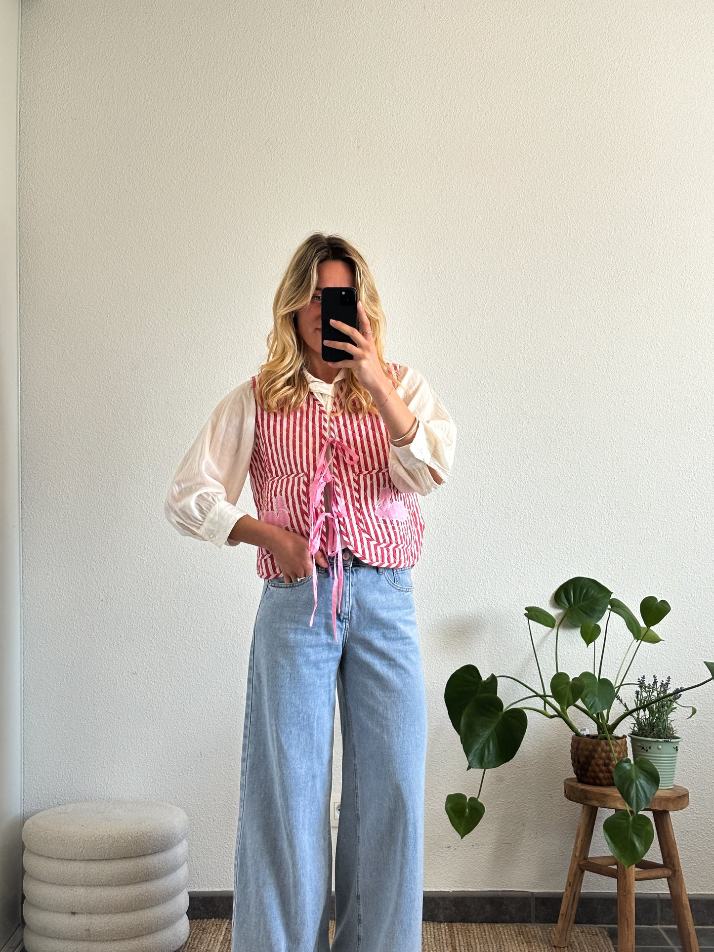 GILET FAB - ROSE