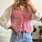 GILET FAB - ROSE