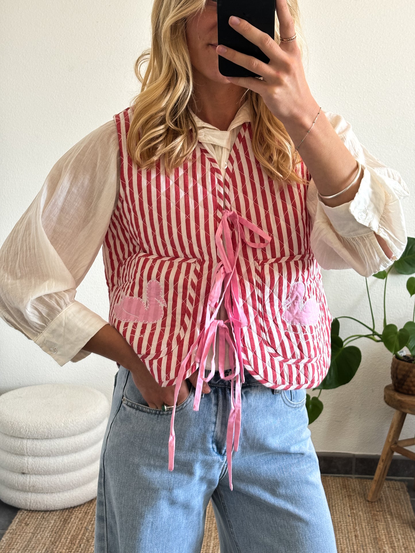 GILET FAB - ROSE