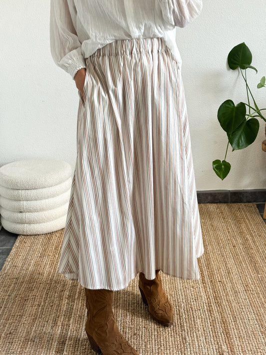 JUPE LOUANA - BEIGE