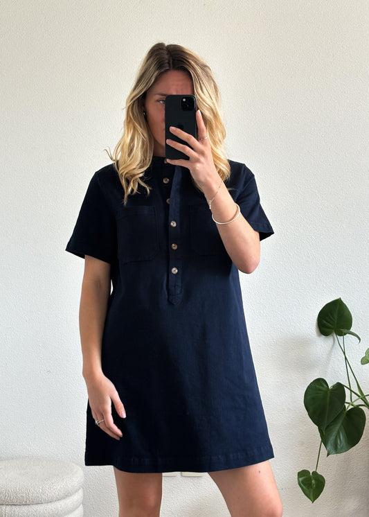 ROBE MIA - MARINE