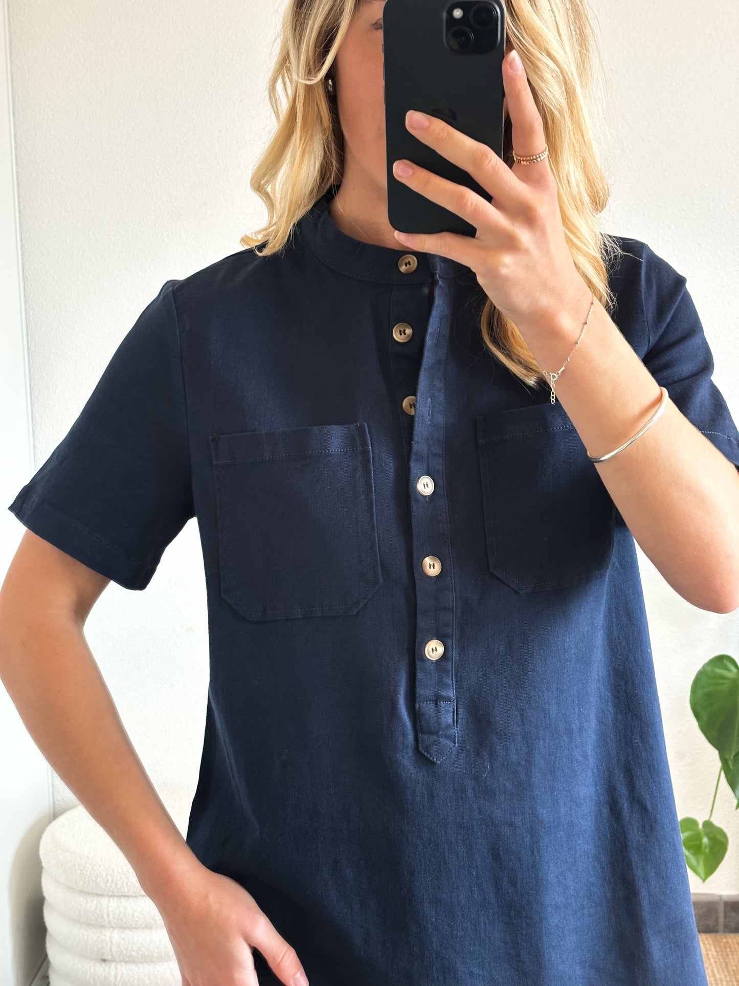 ROBE MIA - MARINE