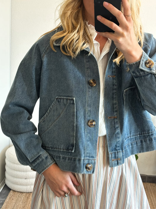 VESTE EN JEAN ÉDOUARD