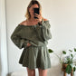 COMBISHORT LORETTA - KAKI