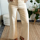 JEAN CROP WINDY - BEIGE