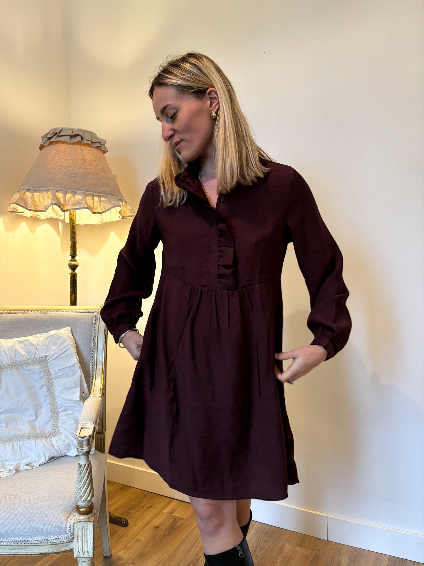 ROBE MADDIE - POURPRE