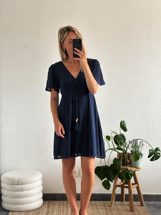 ROBE DOLINETTE - BLEU MARINE