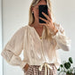 BLOUSE LAURA - BEIGE