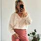 BLOUSE LAURA - BEIGE