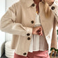VESTE EN JEAN ÉDOUARD - BEIGE