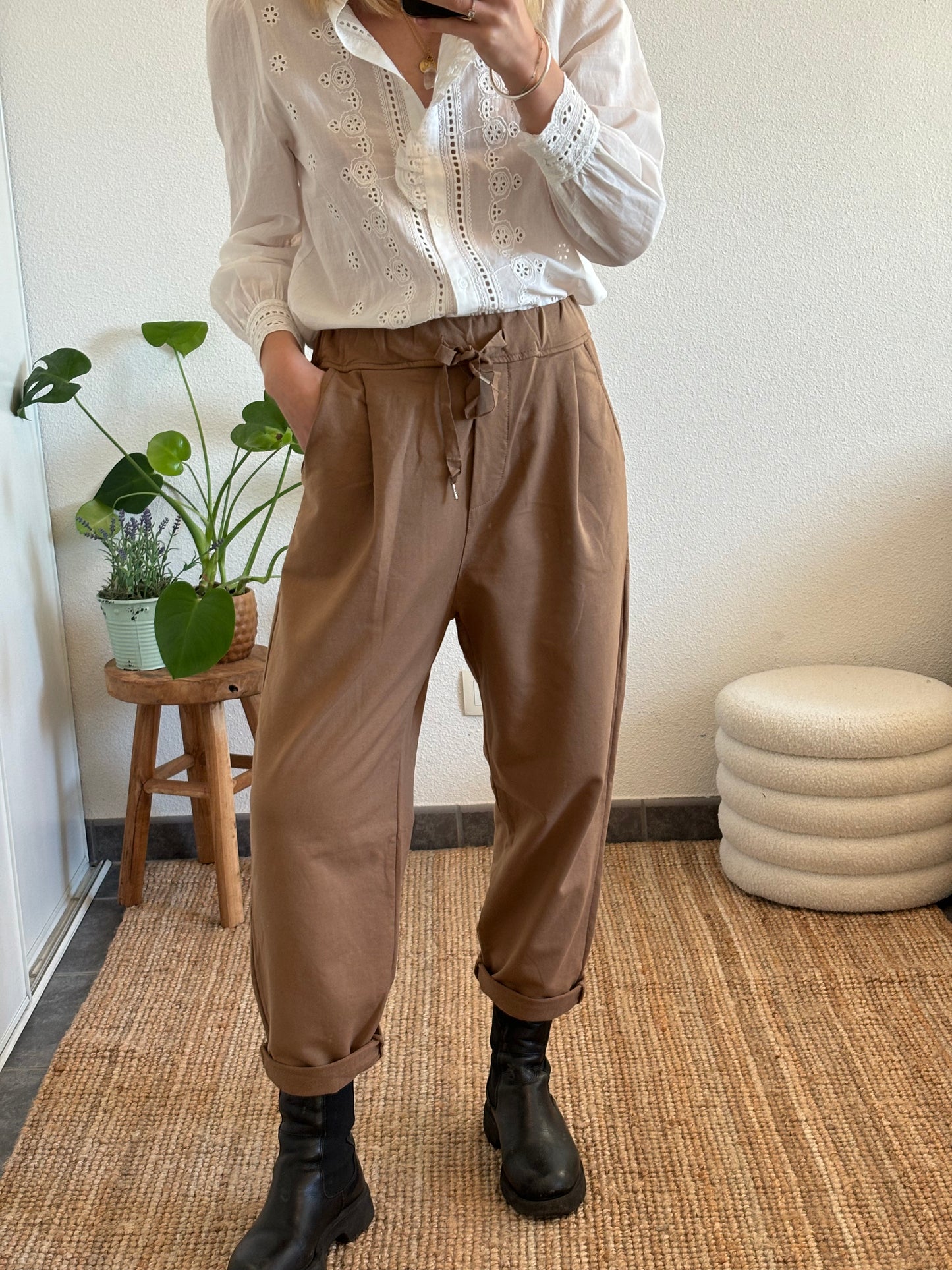 PANTALON JOY - CAMEL