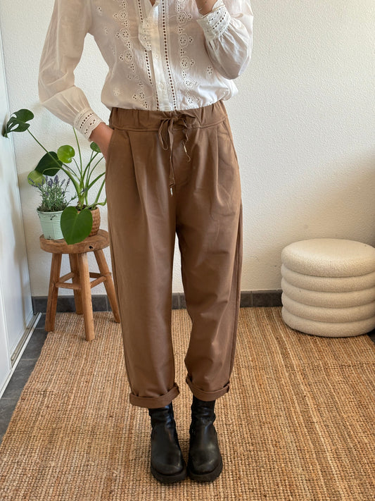 PANTALON JOY - CAMEL