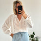 BLOUSE LAURA - BLANC