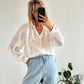 BLOUSE LAURA - BLANC
