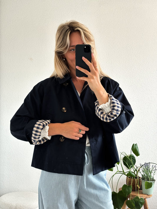 TRENCH TAO - BLEU MARINE