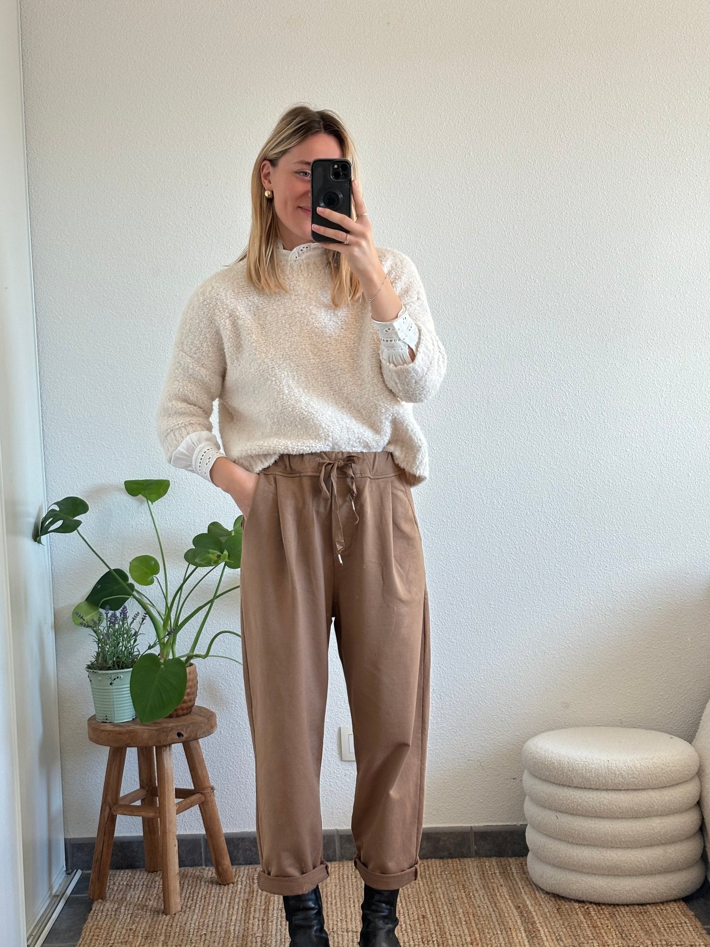 PANTALON JOY - CAMEL