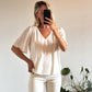 BLOUSE JOANNE - IVOIRE