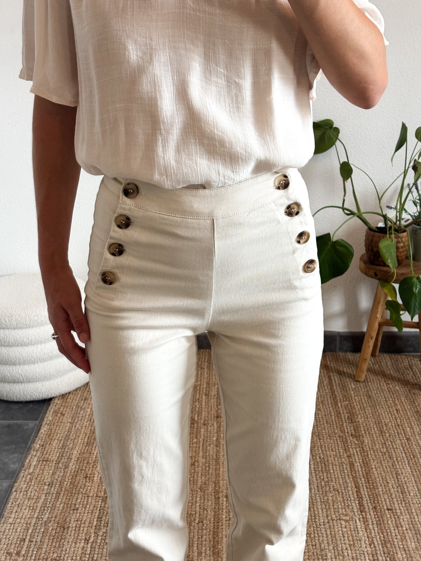 PANTALON HARRY - IVOIRE