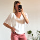 BLOUSE JOANNE - BLANC