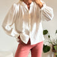 BLOUSE LOUISE - BLANC