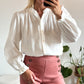 BLOUSE LOUISE - BLANC