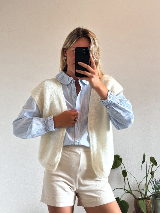 GILET MARIE - IVOIRE