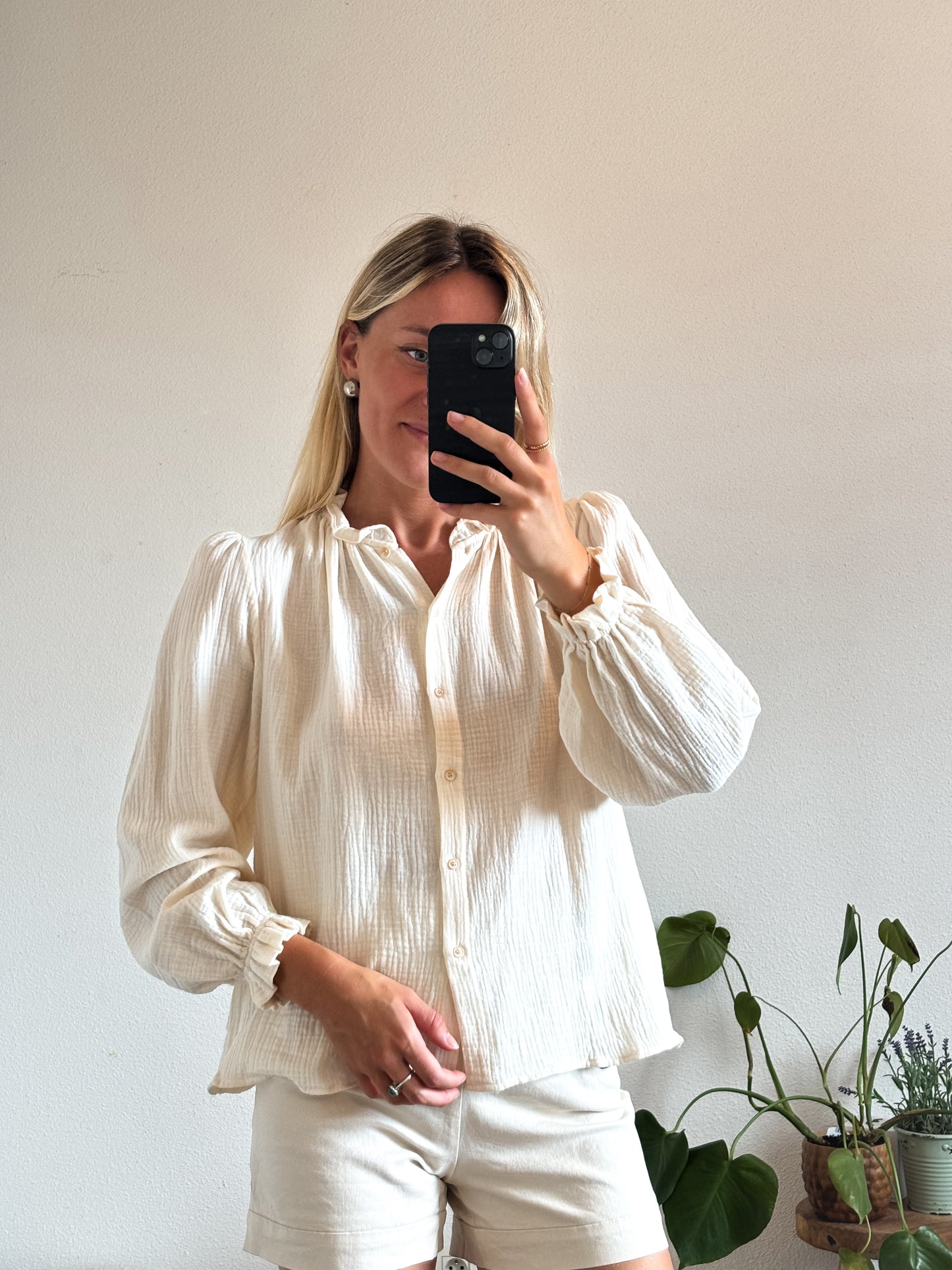 BLOUSE LOUISE - IVOIRE