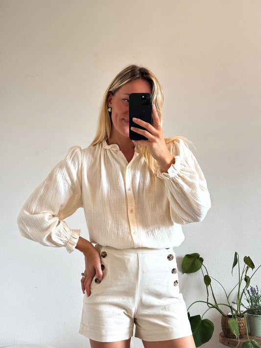 BLOUSE LOUISE - IVOIRE