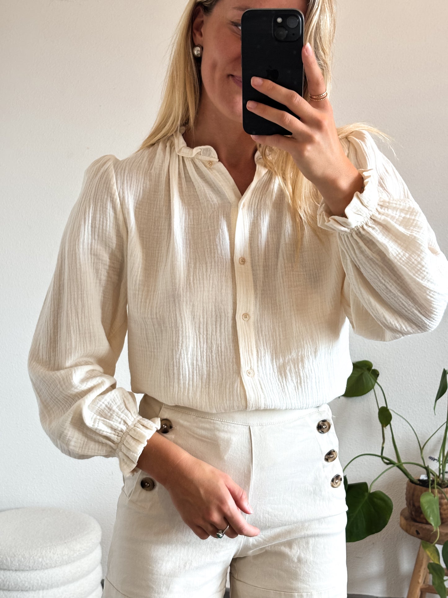 BLOUSE LOUISE - IVOIRE